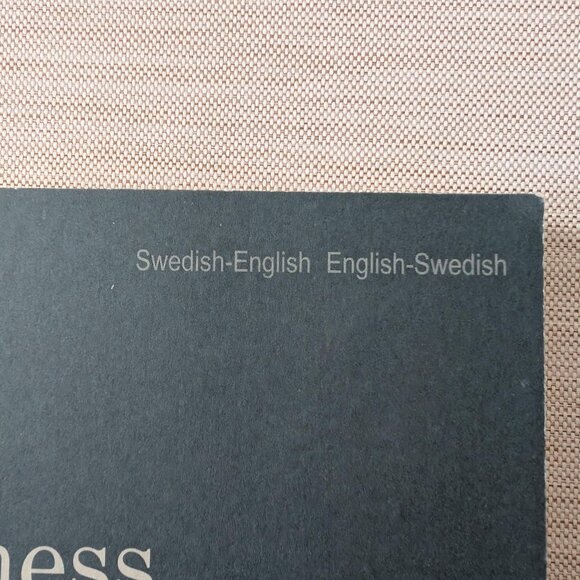 Swedish-English English-Swedish Business Dictionary - Svensk-Engelsk Ordbok EUC - Picture 2 of 5
